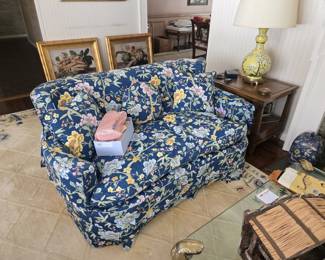 Floral Loveseat