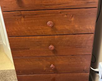 Mid-Century Modern Cherry Wood Dresser/Cabinet