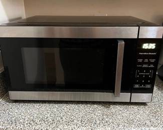 Hamilton Beach Stainless Steel Microwave Oven
