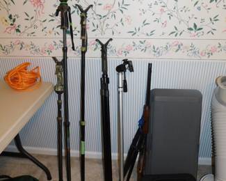 TRECKING POLES AND GUN RESTS