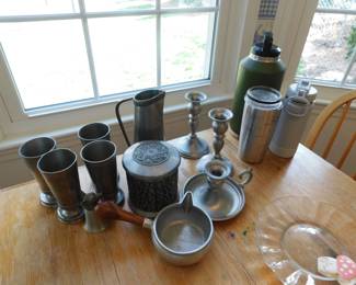 PEWTER ITEMS