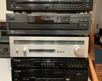 Kenwood, Onkyo, Pioneer