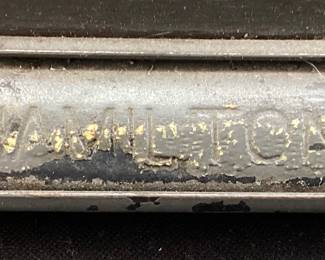 VTG. HAMILTON WOODEN PRINTERS TRAY LETTERPRESS DRAWER