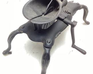 ANTIQUE CAST IRON CHERRY PITTER OR STONER, GOOD CONDITION