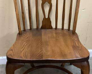 VTG NICHOLS AND STONE CO. OAK DINING CHAIR