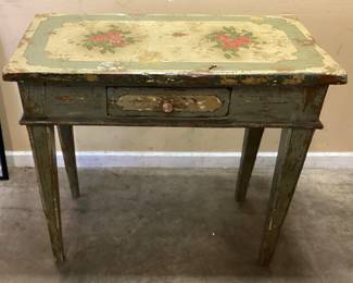 ANTIQUE LOUIS XVI STYLE WRITING TABLE DESK NO SHIPPING PICKUP ONLY