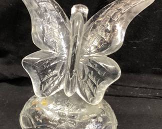 FENTON (FAGCA) GLASS BUTTERFLY RING HOLDER