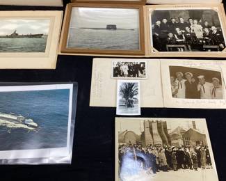 WORLD WAR 2 U.S. NAVY SUBMARINE PHOTOGRAPHS & FAMOUS PLANES AND PILOTS MAGAZINE