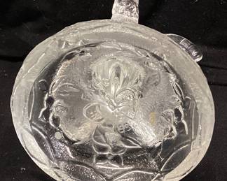 FENTON (FAGCA) GLASS BUTTERFLY RING HOLDER