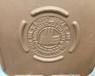 VTG. ROMERTOPF CLAY BAKER, LONGABERGER TRIVET, PIG TRIVET AND NAPIER SILVER PLATE PIG