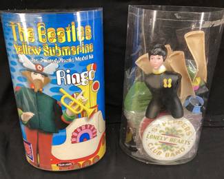 (2) RINGO & PAUL, THE BEATLES, POLAR LIGHTS PLAY MODEL KITS