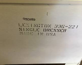 THOMASVILLE FURNITURE 4 DRAWER CHEST OF DRAWERS NO SHIPPING PICKUP ONLY