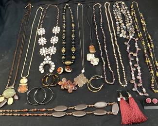  ASSORTED COSTUME JEWELRY, NAYELI, JOAN RIVER