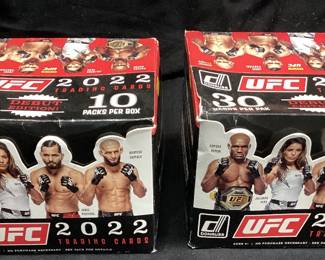 2022 UFC ULTIMATE FIGHTING TRADING CARDS OPENED