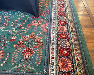 9x12 rug- Ralph Lauren vibes!