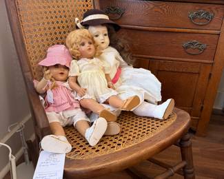 The cutest cane rocking chair