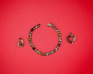 Beautiful Diamond And Assorted Gemstone Sterling Silver Collection