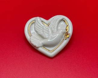 Vintage Lenox Dove Brooch