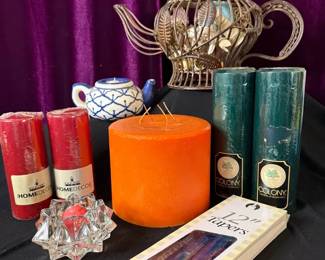 Teapots And Candlelight Mystery Lot