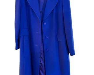 Blue Kormitor Brand Coat Size 16 Made In USA