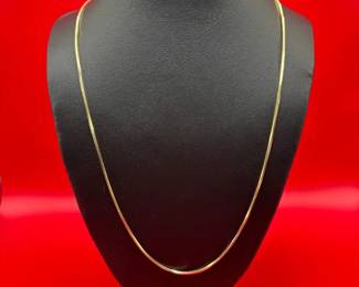 24 Sterling Silver Snake Chain