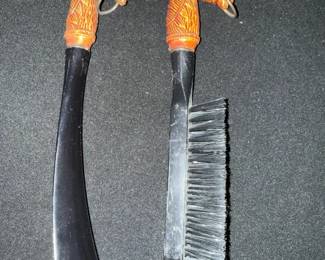 Vintage Horsehead Shoe Care Set