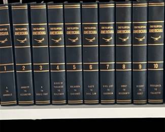 Encyclopedia Americana International Complete 30 Volume Set