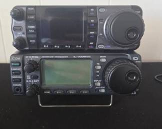 Icom IC706MKiiG All Mode Transceiver And Icom IC7000 Detachable Transceiver Control Head
