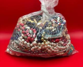 Huge Costume Jewelry Mystery Bag