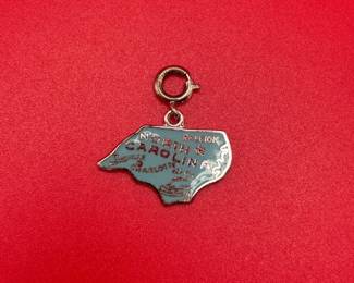 Sterling Silver North Carolina Pendant