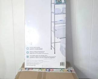 Four Tier Shelf And Monitor Stand