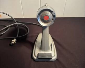 Vintage Turner 254 HIZ Crystal Desk MicrophoneUntested