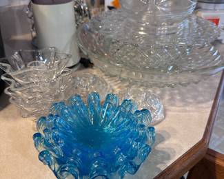 Vintage glassware
