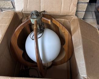 Mid. Century hanging lamp