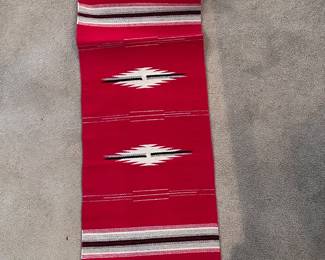 Hand woven 100% wool Ortegas shop Chimayo, New Mexico