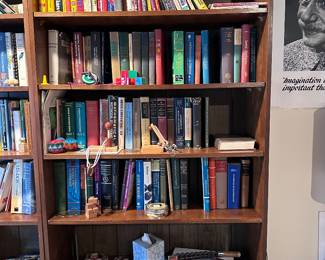 TONS of books, fiction, physics