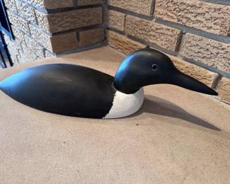 Loon decoy art