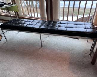72" Three seater Florence Knoll bench, Golden Era 1950-1961 