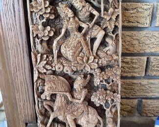 Bali wood carving