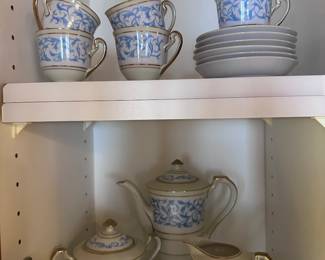 Hira China set, occupied Japan