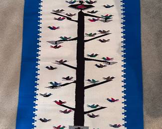 Hand woven artisan 100% wool by Enrique Martinez