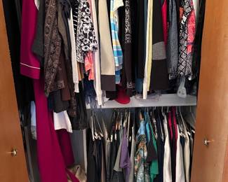 TONS of vintage clothing, 80's & 90's 