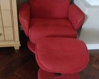 Recliner with Ottoman