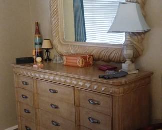 Bernhardt Blonde Oak Dresser