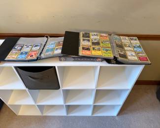 4 binders of Pokeman cards