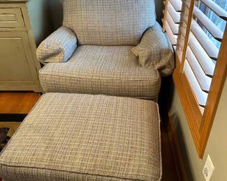 CHAIR & OTTOMAN