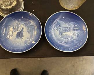 COPENHAGEN CHRISTMAS PLATES 1968-1979