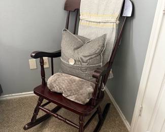 wood rocking chair