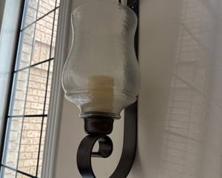 heavy metal wall sconces 