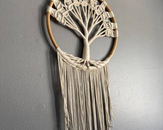 macrame wall hanging